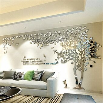 3D Flower Tree Home Room Art Decor DIY Wall Sticker Removable Decal Vinyl Mural