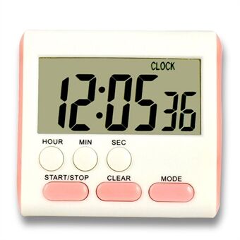 Magnetic Large LCD Digital Kitchen Timer with Loud Alarm Count Up & Down Clock 24 Hours Kitchen Timer