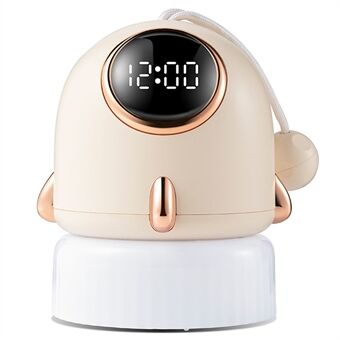 TW-L47 Portable Night Light Alarm Clock Romantic Projector Night Light for Kid Bedroom Home