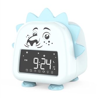 JS2726A Lion-shaped Children\'s Alarm Clock Multifunction Sleep Training Tool Creative Electronic Clock