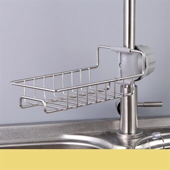 Sink Tap Hanging Storage Holder Faucet Storage Rack Sponge Kitchen Faucet Clip Shelf Towel Organizer - Standard