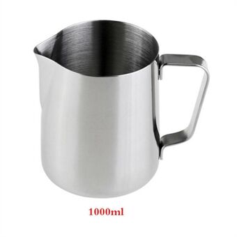 Stainless Steel Milk Frothing Jug Frother Coffee Latte Container Metal Pitcher Cup Mug