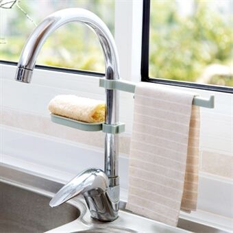 Faucet Clip Hanging Storage Rack Soap Towel Organizer Holder