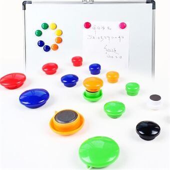 12PCS/Pack 30mm Mini Fridge Magnets Round Magnetic Button Whiteboard Magnets