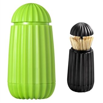 C1967 Cactus-shaped Automatic Toothpick Holder Case Toothpick Container Box for Home Restaurant Hotel