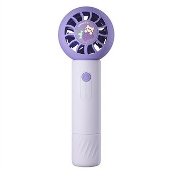 MF062 Cute Pocket Fan Portable Mini Cooling Fan 3 Gears Summer Mute Handheld Fan