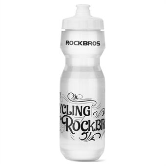 ROCKBROS DCBT69 750ml Bike Water Bottle PP5 Squeeze Cycling Sport Water Bottle with Dust Cover