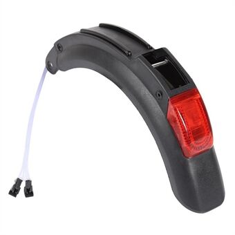 For KUGOO S1/S2/S3 8inch Electric Scooter Back Mudguard with Taillight Rear Fender Guard Assembly Accessory