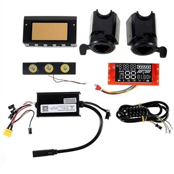 Replacement Part Set Compatible with KUGOO S1/S2/S3 8-inch/ETWOW Electric Scooter Accessories Controller + LED Light + Display Motherboard for E-bike