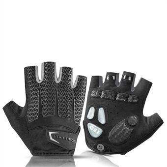 ROCKBROS S169B One Pair Half Finger Cycling Gloves Outdoor Breathable Gloves