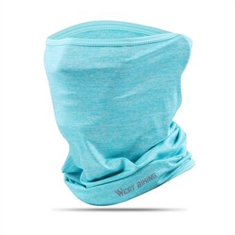 WEST BIKING Summer Breathable UV Protection Face Mask Head Scarf Neck Gaiter for Outdoor Cycling Fishing