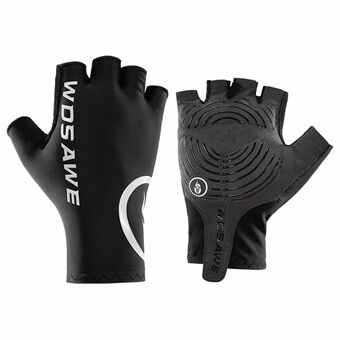 WOSAWE BST-010 One Pair Cycling Gloves Elastic Biking Glove Half Finger Breathable Bicycle Gloves for Men and Women