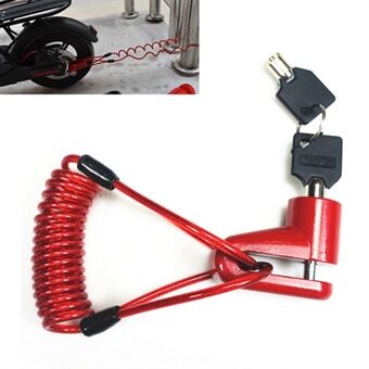 Anti-Theft Disc Brakes Lock with Steel Wire for Xiaomi Mijia M365 Electric Scooter Skateboard