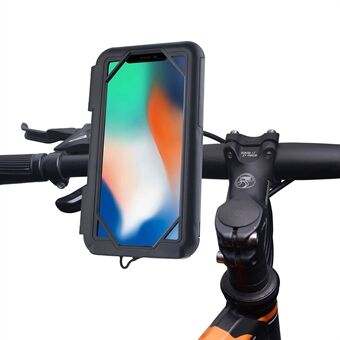 Bike Handlebar Waterproof Phone Case Holder Bicycle Mobile Phone GPS Bracket Stand