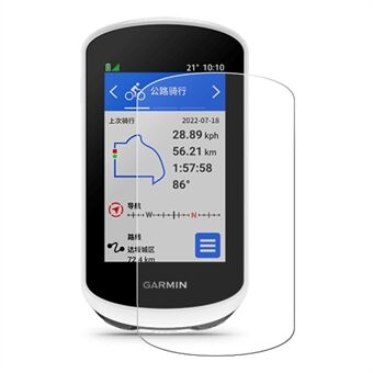 ENKAY HAT PRINCE Screen Protector for Garmin Edge Explore 2 Cycle Computer, 0.26mm 9H 2.5D Arc Edge Tempered Glass Full Glue Anti-explosion Film