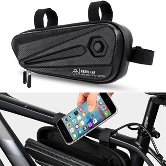 WEST BIKING Reflective Bicycle Seat Tube Bag Waterproof MTB Road Cycling Storage Bag