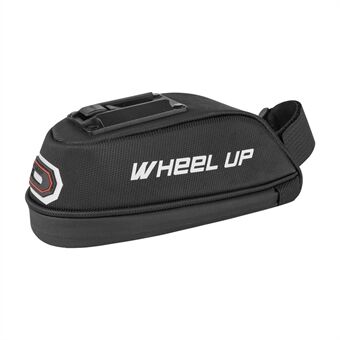 WHEEL UP Reflective MTB Road Bike Bicycle Rear Saddle Bag Waterproof Zipper Tail Storage Bag