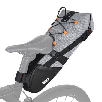 WEST BIKING YP0707284 10L MTB Bicycle Rear Saddle Bag Waterproof Large Capacity Bike Tail Bag