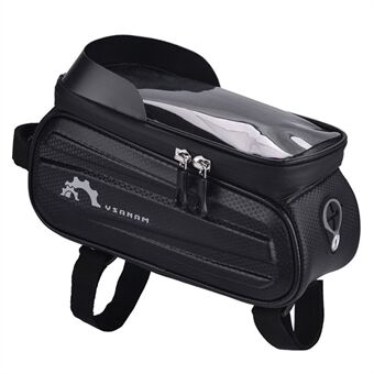 YSANAM YS0111 Bicycle Top Tube Bag Bike Front Beam Touch Screen Phone Pouch Hard Shell Cycling Storage Bag