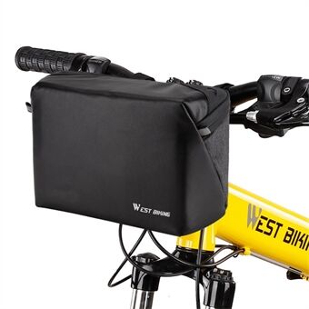 WEST BIKING YP0707298 2.5L Bicycle Handlebar Bag Multifunctional Crossbody Bag with Shoulder Strap