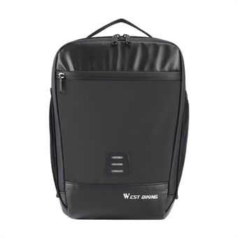 WEST BIKING YP0707303 7.3L Water Repellent Bicycle Handlebar Bag Multifunction Shoulder Bag