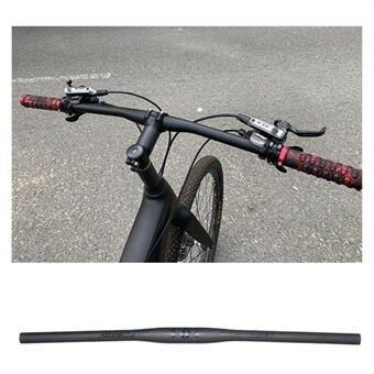 TOSEEK 31.8mm Bike Handlebar Full Carbon Fiber Handle Bar Bicycle Part - Flat Handlebar 760mm