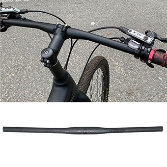 TOSEEK Full Carbon Fiber Mountain Bike Handlebar 31.8mm MTB Bike Replace Part - Flat Handlebar 660mm