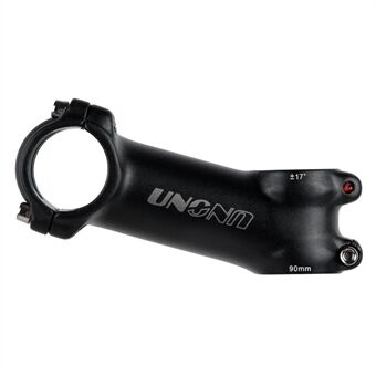 UNO Matte Adjustable Bike Stem Mountain MTB Stem Short Bicycle Handlebar Stem (Length: 90mm; Angle: +/- 17 Degrees)