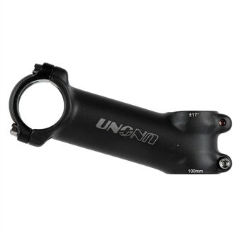 UNO Bicycle Stem Bike Stem Mountain MTB Stem Bike Handlebar Stem Cycling Accessory (Length: 100mm; Angle: +/-17 Degrees)