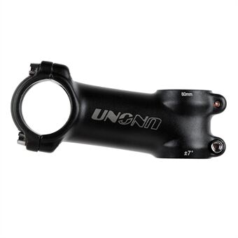 UNO 80mm 7 Degree Frosted Mountain Bike Stem Aluminum Alloy Bicycle Handlebar Stem