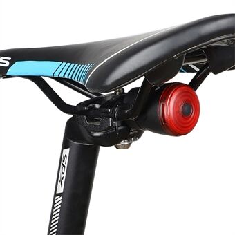 WEST BIKING Bike Saddle Light Smart Brake Tail Light USB Night Riding Bicycle Light