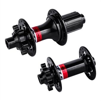 GUB 148-110 32-Hole Bicycle Bearing Hub Aluminum Alloy Ultra-Light Disc Brake Thru-Axle Front & Rear Hub Set for Bike MTB