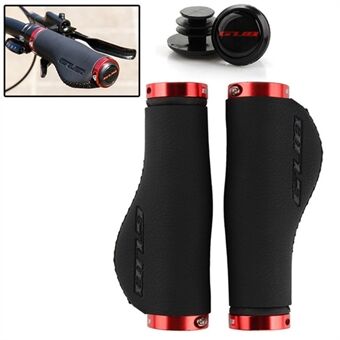 GUB 608 Handle Bar Grips Shock-Proof Anti-Slip Microfiber Leather Bicycle Grip Cover