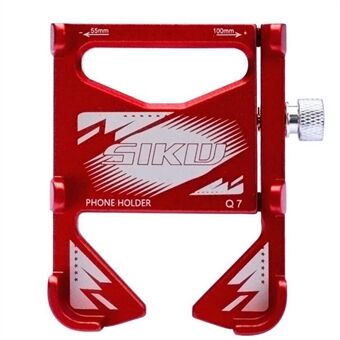 SIKW AGR07 Q7 360° Rotation Bike Phone Mount Aluminum Alloy Bicycle Phone Holder Bracket