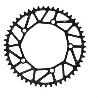 LITEPRO 130BCD AL7075 Alloy Positive & Negative Teeth Crank Single Disc 50T Bike Chain Ring Single Chainring for Folding Bicycle BMX MTB