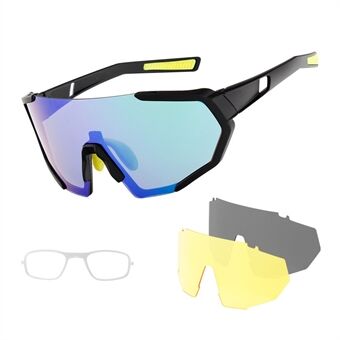 XQ-HD XQ-547 Windproof Cycling Glasses Men Women Sports Anti-UV Sunglasses Polarized Goggles