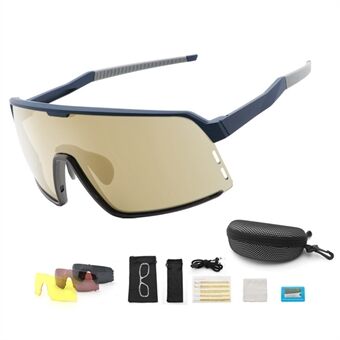 XQ-HD XQ-559 Cycling Glasses Outdoor Sports Windproof Mountain Bike Glasses Anti-UV Sunglasses