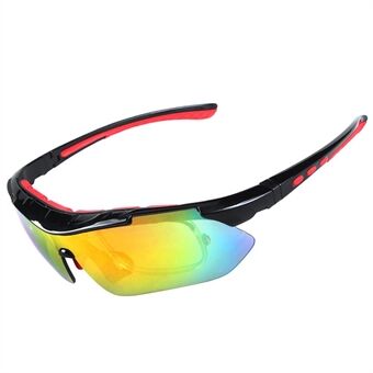 XQ-HD XQ-082-1 Outdoor Cycling Glasses Cool Windproof Ultraviolet-proof Sunglasses for Men/Women