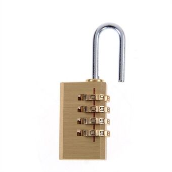 Brass Mini Bag 4-wheel Code Lock