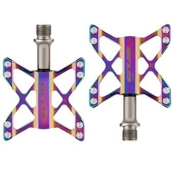 GUB GC009 Colorful Aluminum Alloy Mountain Bike Pedal for Road Mountain BMX MTB Bike (2Pcs/Pair)