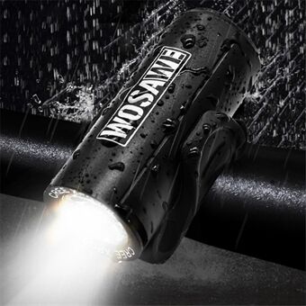 WOSAWE BCD-009 Bike Front Light Rechargeable Waterproof Cycling Headlight Mini Flashlight