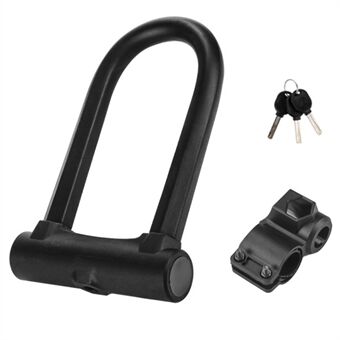 BOZZYS PL-G1L IP65 Waterproof Bike U Lock Anti-theft Bicycle Lock with Mounting Bracket/Keys for Bicycle Motorcycle