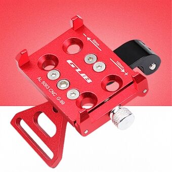 GUB G-99 Alloy Anodized Bicycle Stem Install Mobile Phone Mount Holder Bracket 55-100mm Adjust