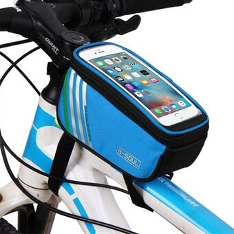 B-SOUL Cycling Bag Bicycle Front Top Tube Bag Case Waterproof with Touch Screen