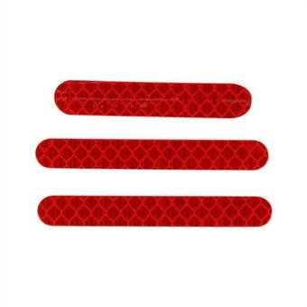 3PCS / Pack Electric Scooter Night Safety Strip Reflectors for Xiaomi Ninebot