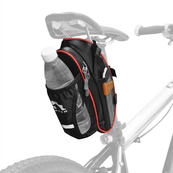 YSANAM Reflective Design Water-resistant Cycling Saddle Bag for Mountain Bike Road