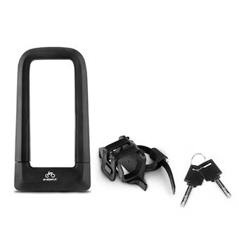 INBIKE Bike U Lock Anti-theft Lock Bike Wheel Lock with Mounting Bracket and Keys