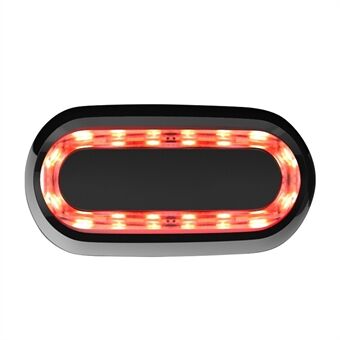 Intelligent Bicycle Rear Light Bright Smart Bike Tail Light USB Rechargeable Brake Sensing Bicycle Light Easy to Install for Cycling Safety Taillights