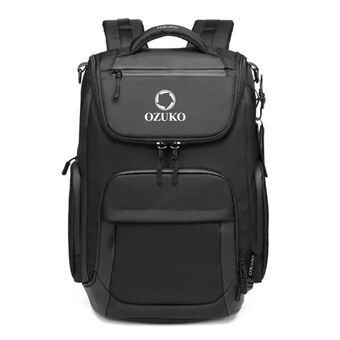 OZUKO 9409 15.6-inch Laptop Bag Teenage School Backpack Large Shoulders Bag for School Sports Travel Outdoors