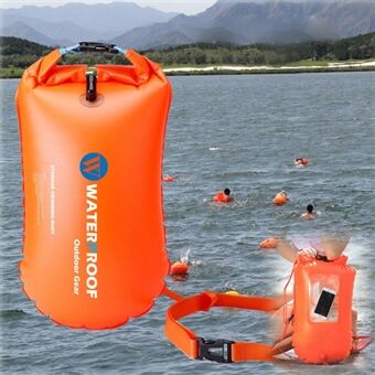 Outdoor Dry Bag Swimming Waterproof Bags Sack Floating Gear Bags for Boating Fishing Rafting - Orange